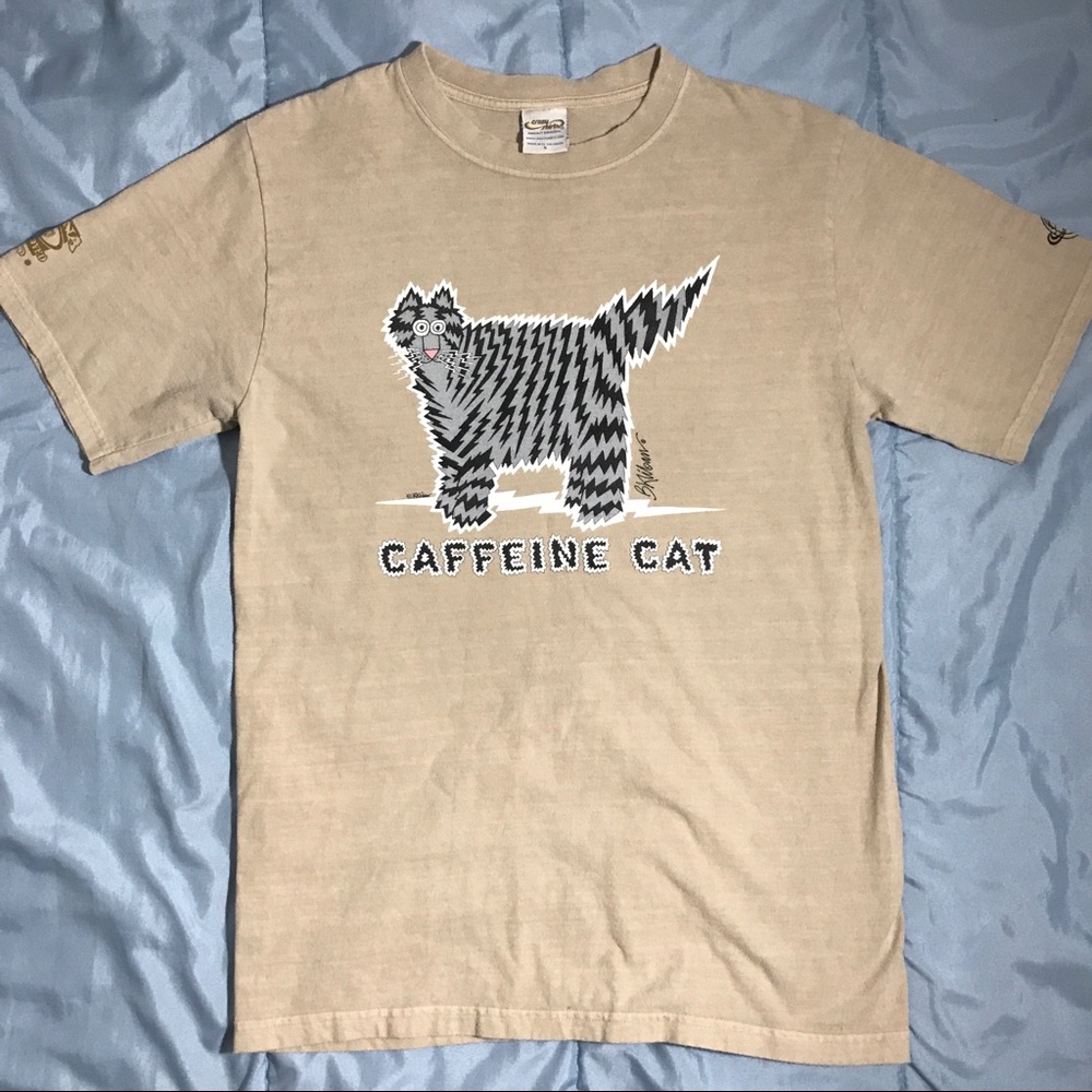 Caffeine Cat Shirt